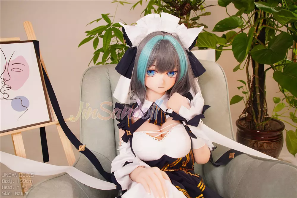 WM S-TPE 159cm (5ft2) Anime TPE Sex Doll with PVC Head #Y010